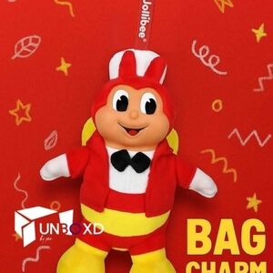 Jollibee Red & Yellow Plush Bag Charm
